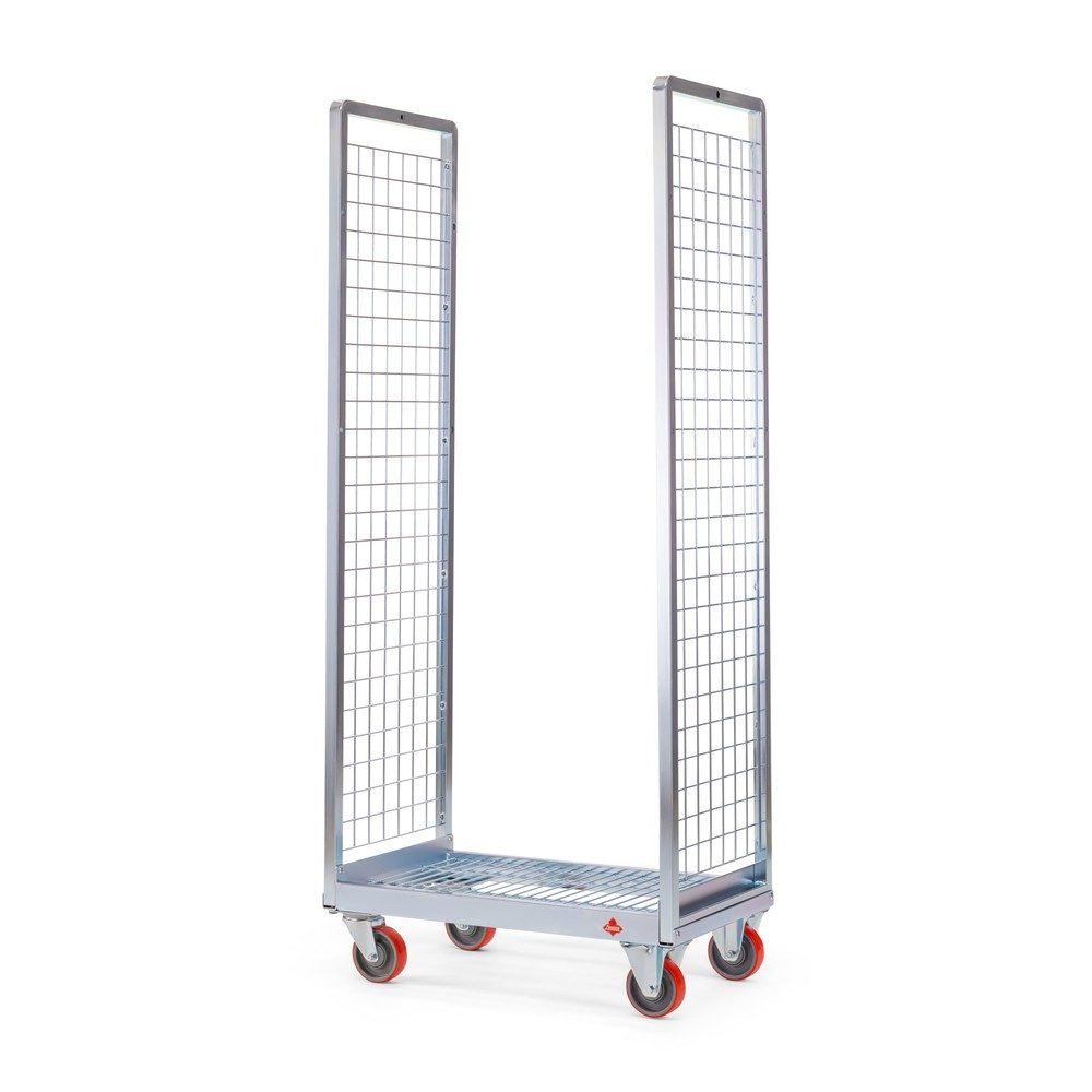 Ameise® Kommissionierwagen AK-S, 2 Gitterwände, HxBxT 1.560 x 405 x 700 mm