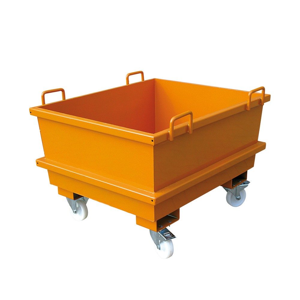 Eichinger® Universal-Container, 1000 kg, 750 Liter, reinorange