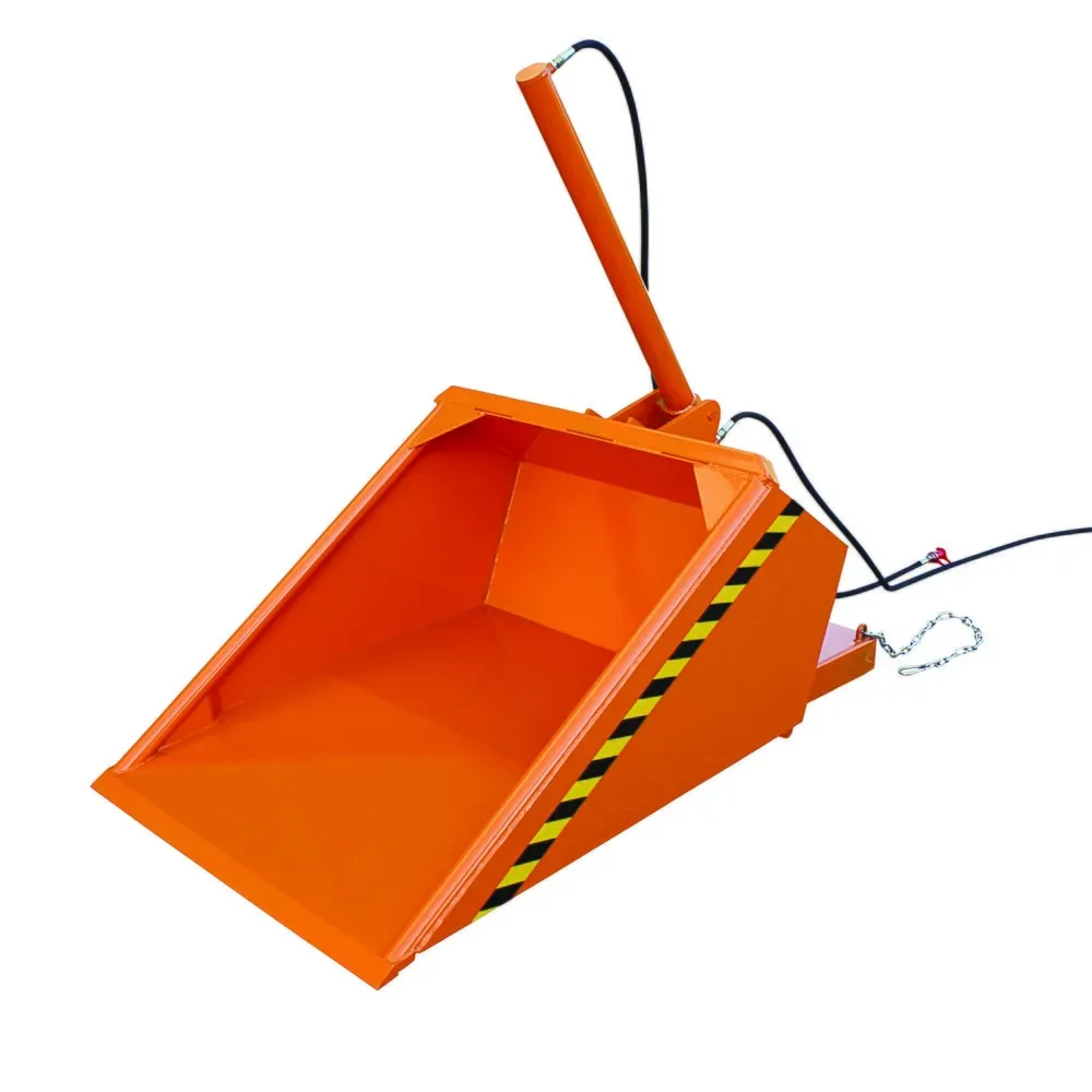 Eichinger® Schaufel mit hydraulischer Kippvorrichtung, 1500 kg, 1250 Liter reinorange