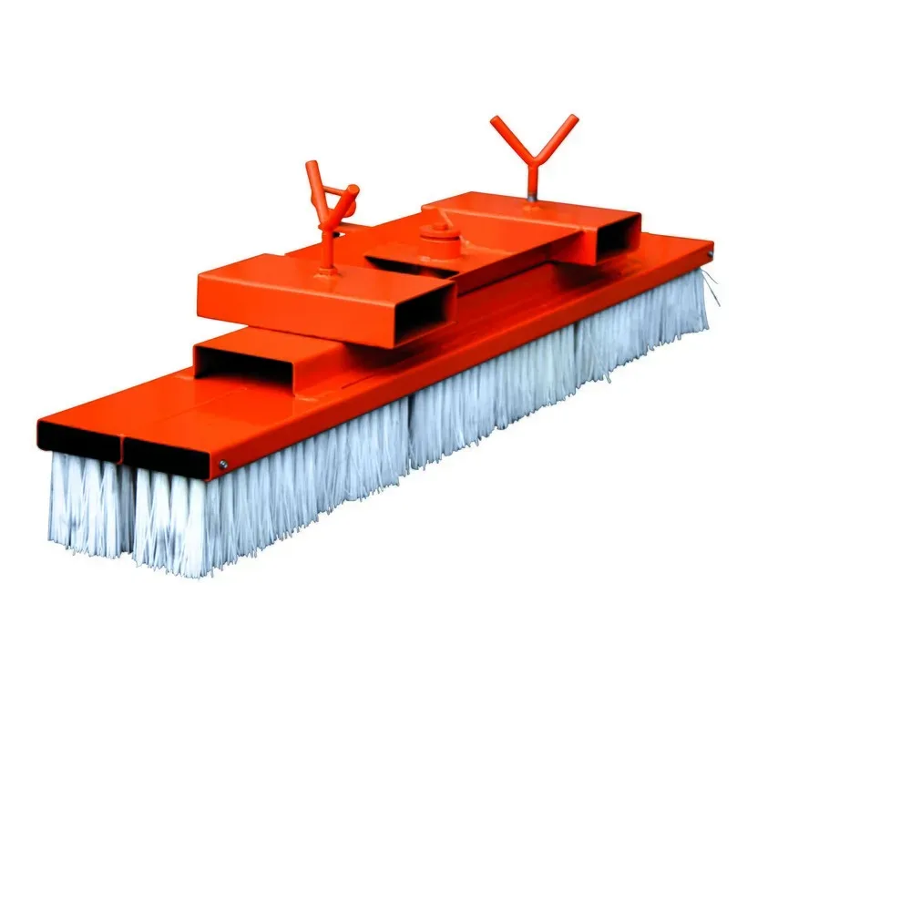 Kehrbesen für Gabelstapler, Breite 1000 mm, orange Eichinger