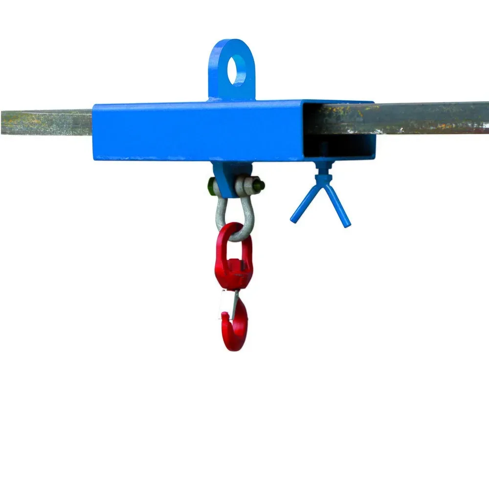 Eichinger® Lasthaken Stapler-Aufsatz für 1 Zinken, 1000 kg, enzianblau