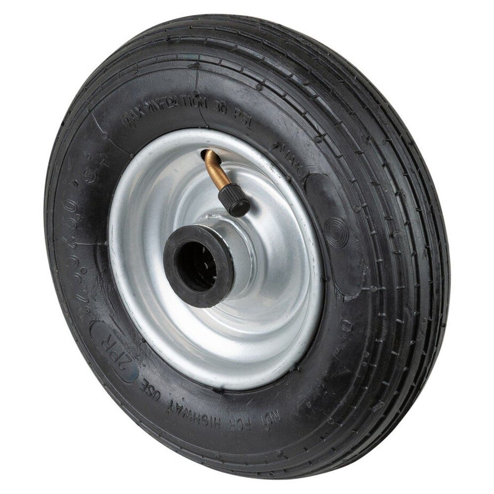 BS ROLLEN Luftrad, Rillenprofil, Rollenlager, Ø x Breite 200 x 50 mm, TK 80 kg