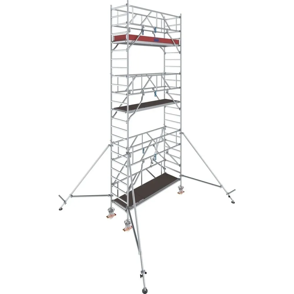 KRAUSE® STABILO Fahrgerüst S1000, Feldlänge 2.500 mm, Arbeitshöhe 7.300 mm