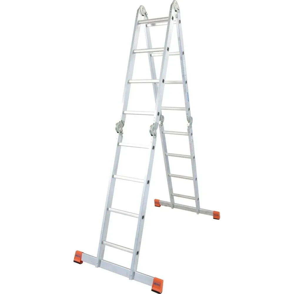 KRAUSE® Sprossen-Gelenk-Universalleiter 4x4 Sprossen