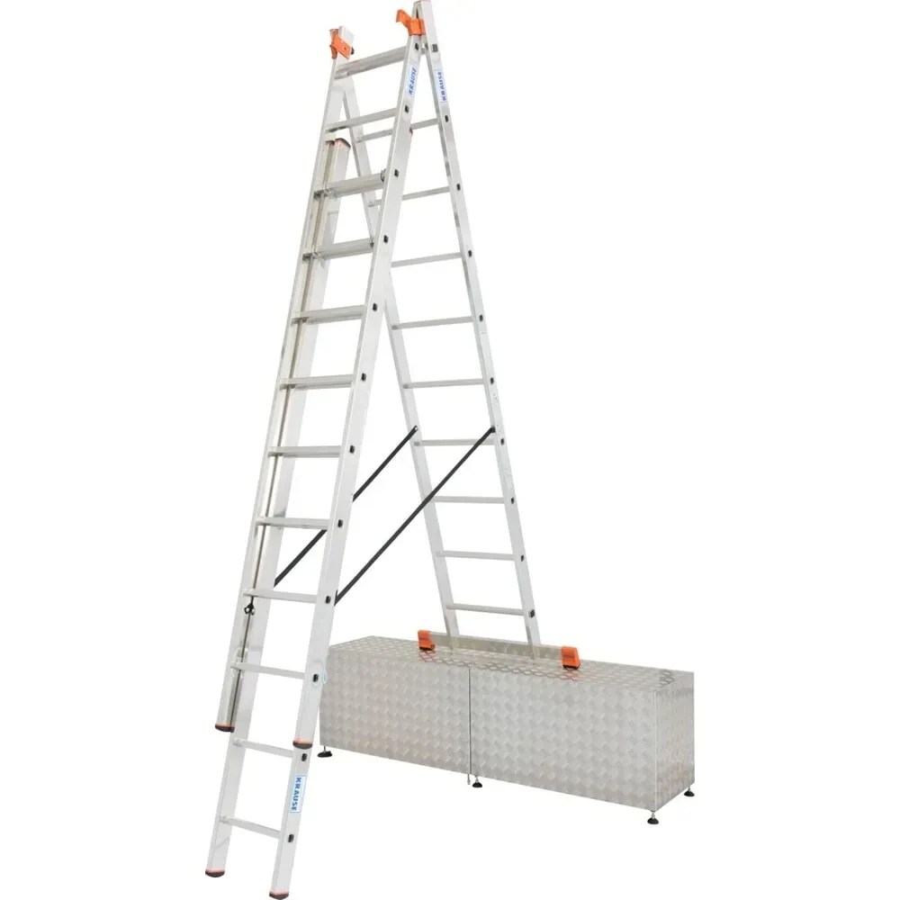 KRAUSE® MONTO Vielzweckleiter Tribilo Treppe 3x10 Sprossen