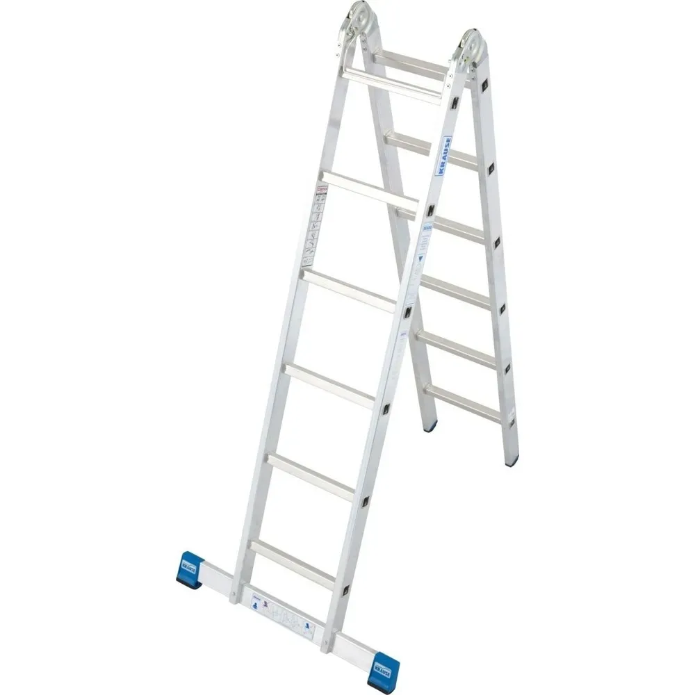 KRAUSE® STABILO Gelenk-Doppelleiter 2x6 Sprossen