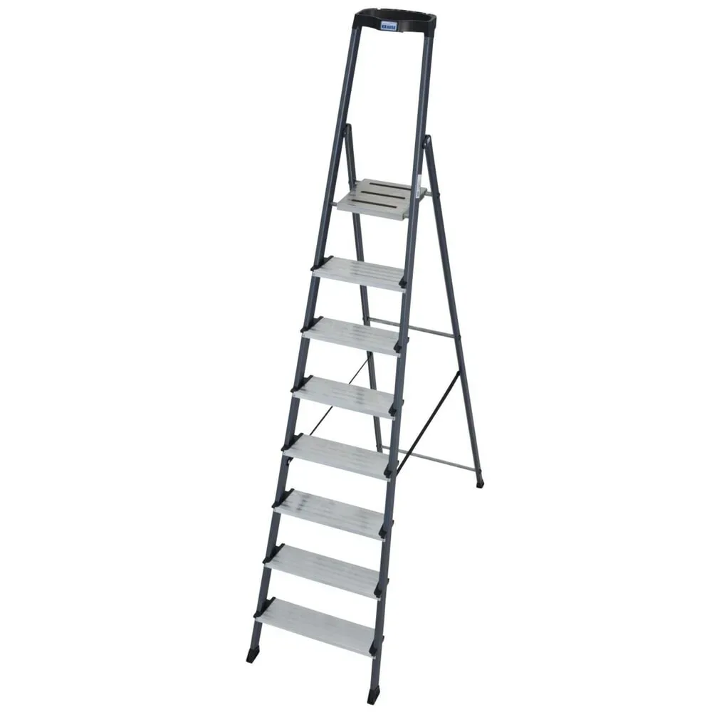 KRAUSE® Securo r 1x8 Stufen, eloxiert