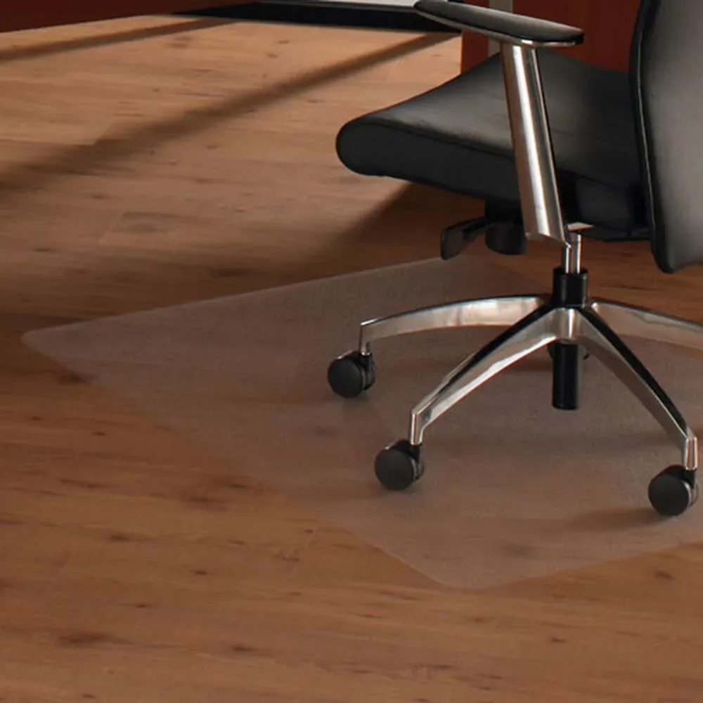 hjh OFFICE Bodenschutzmatte ULTIMAT II 120 x 90 cm für Hartböden