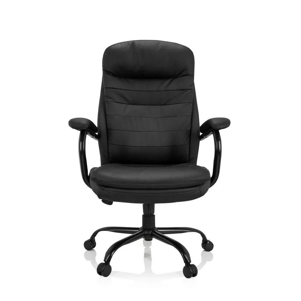 hjh OFFICE Bürostuhl / Chefsessel RELAX XXL B PU, schwarz
