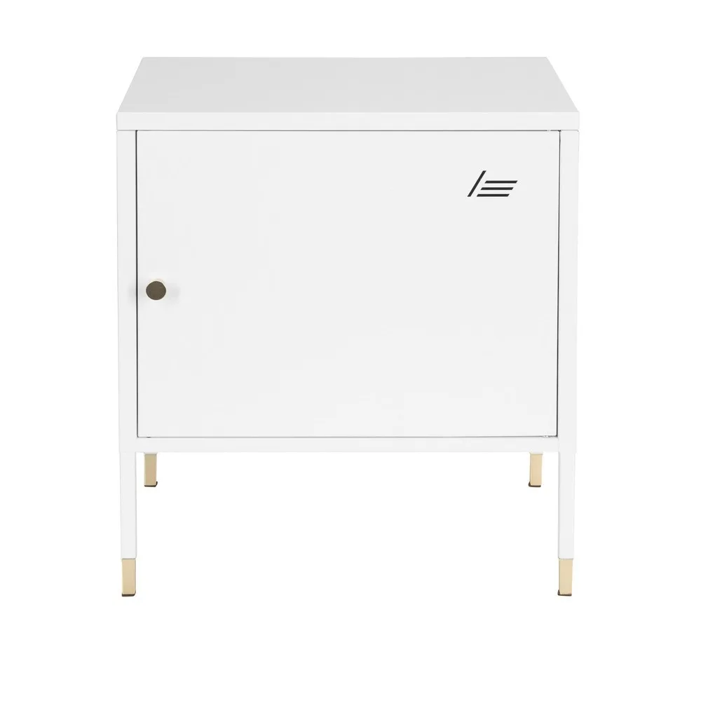 hjh OFFICE Metallschrank / Sideboard UMEO Metall, weiss