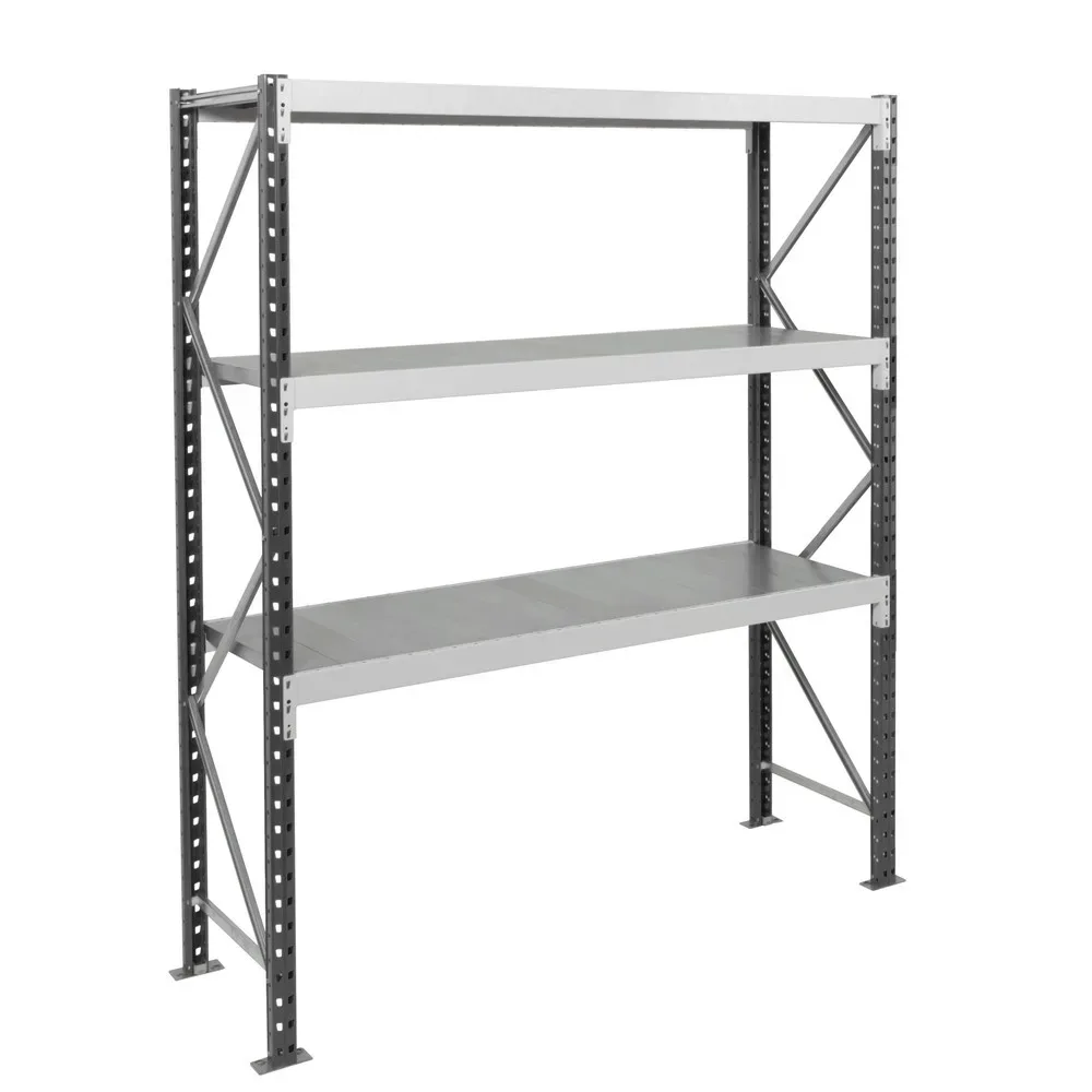 ManOrga Weitspannregal, mit Stahlpaneelen, GF, HxBxT 2.000 x 2.250 x 800 mm