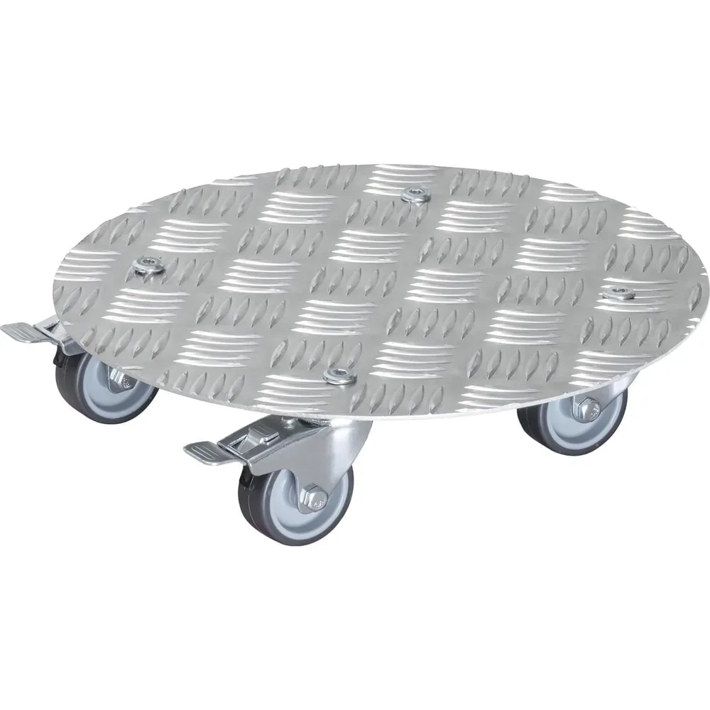 Pflanzenroller, Aluminium, Tragfähigkeit 100 kg, Ø 300 mm Wagner