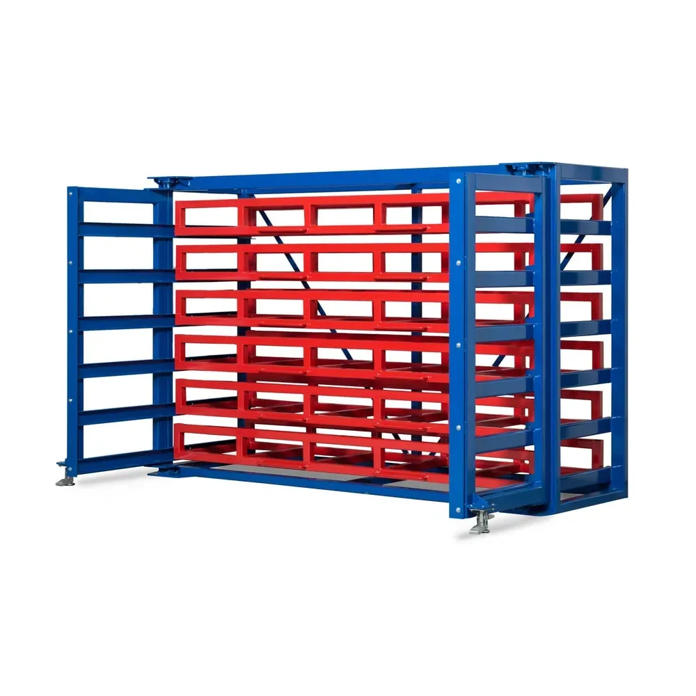 RR-Industrietechnik® Kassetten-Schubfachregal Typ RKS, Fachlast je Schublade bis 2000 kg, 100% ausziehbare Schubladen
