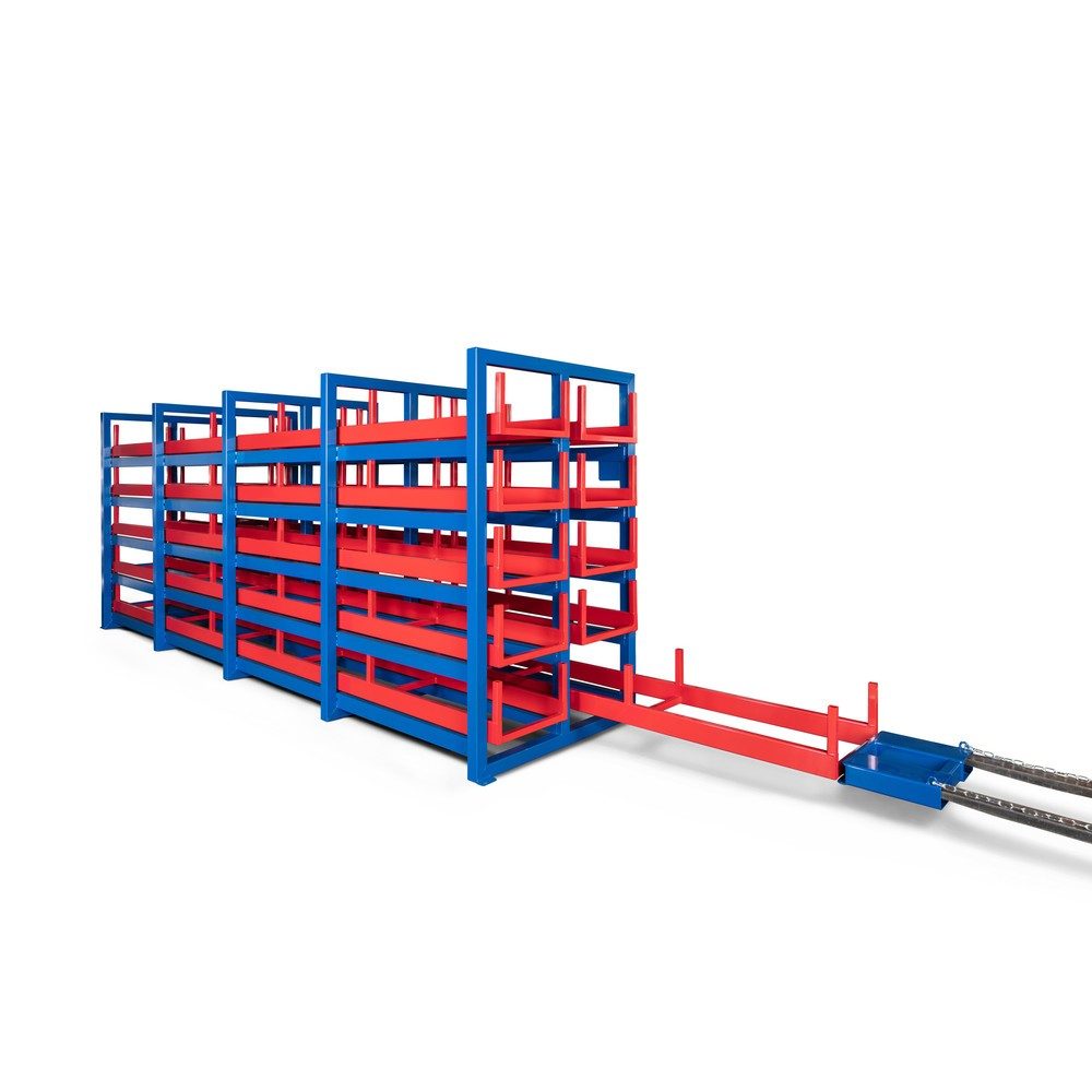 RR-Industrietechnik® Wabenauszugsregal Typ RWA