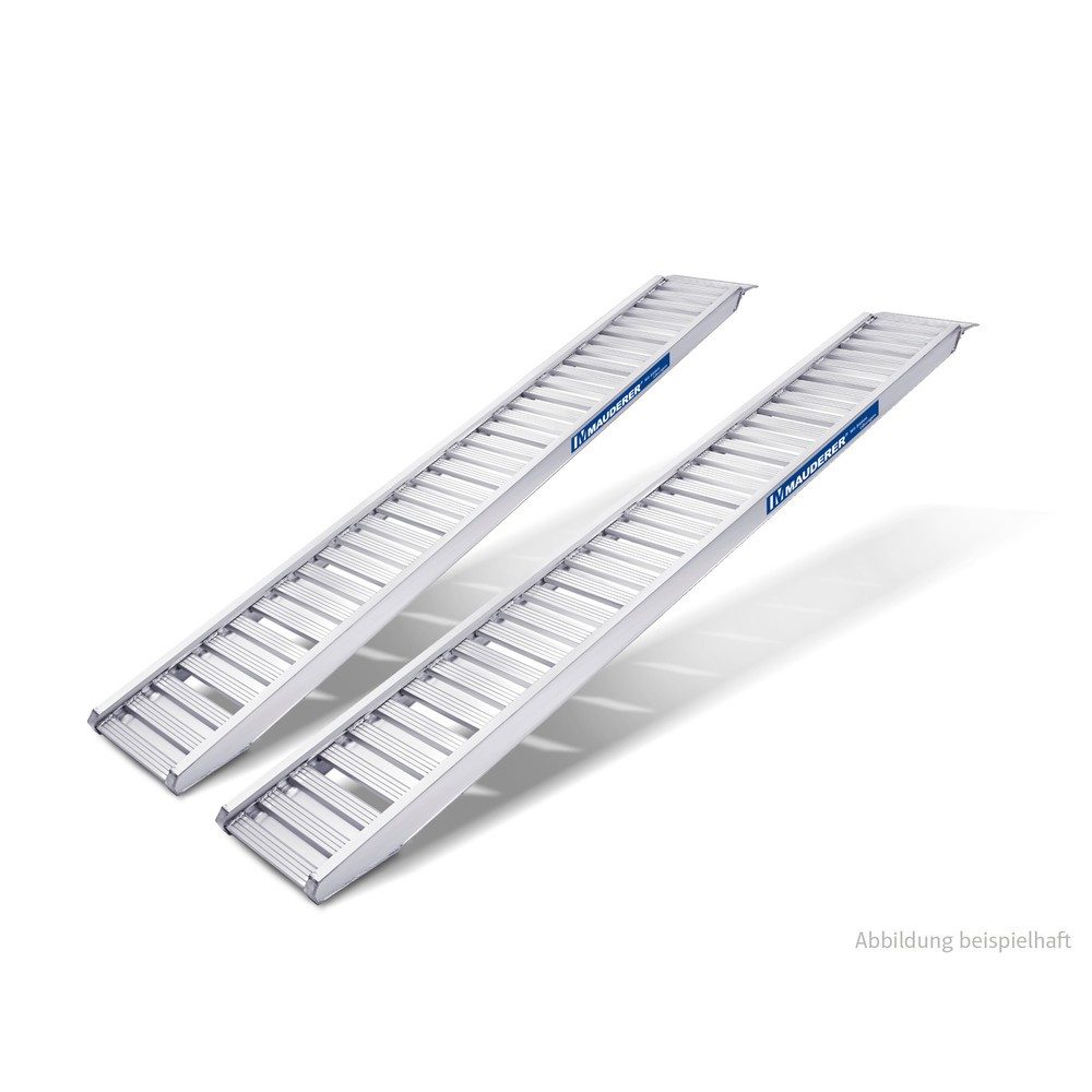 MAUDERER® Verladeschienenn Allround B mit Rand, für mittelschwere Ladegüter, Tragkraft/Paar 5.400 Kg, LxB 4.260 x 400 mm