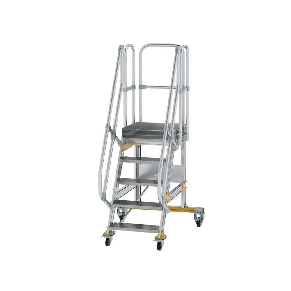 Munk Plattformtreppe fahrbar 60° Stufenbreite 600 mm 5 Stufen