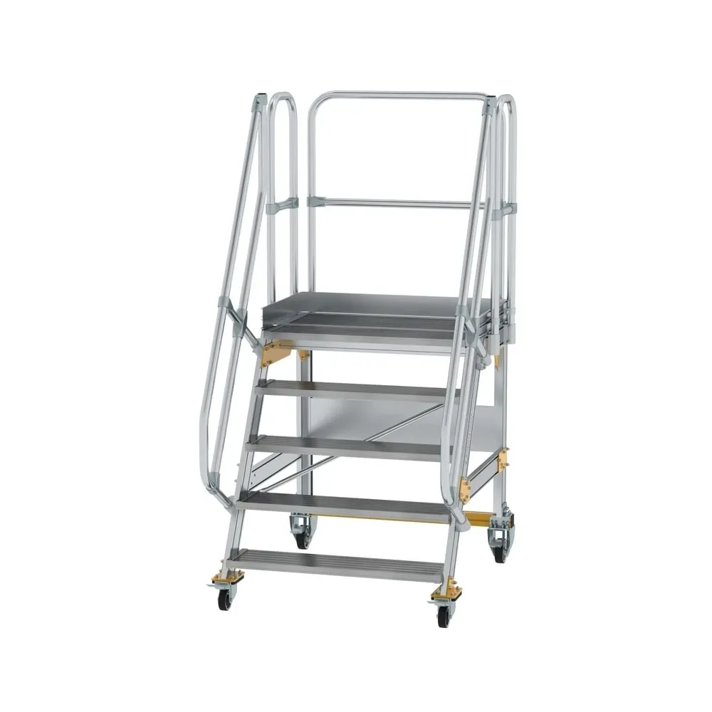 Munk Plattformtreppe fahrbar 60° Stufenbreite 1000 mm 5 Stufen