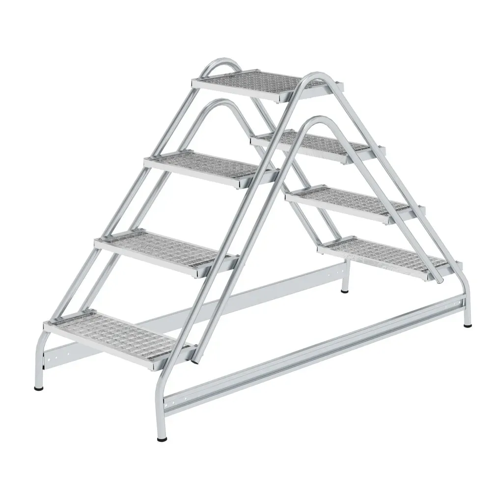 MUNK Günzburger Steigtechnik 50064 Aluminium Arbeitspodest Montage mit Werkzeug Arbeitshöhe (max.): 3 m 23.3 kg