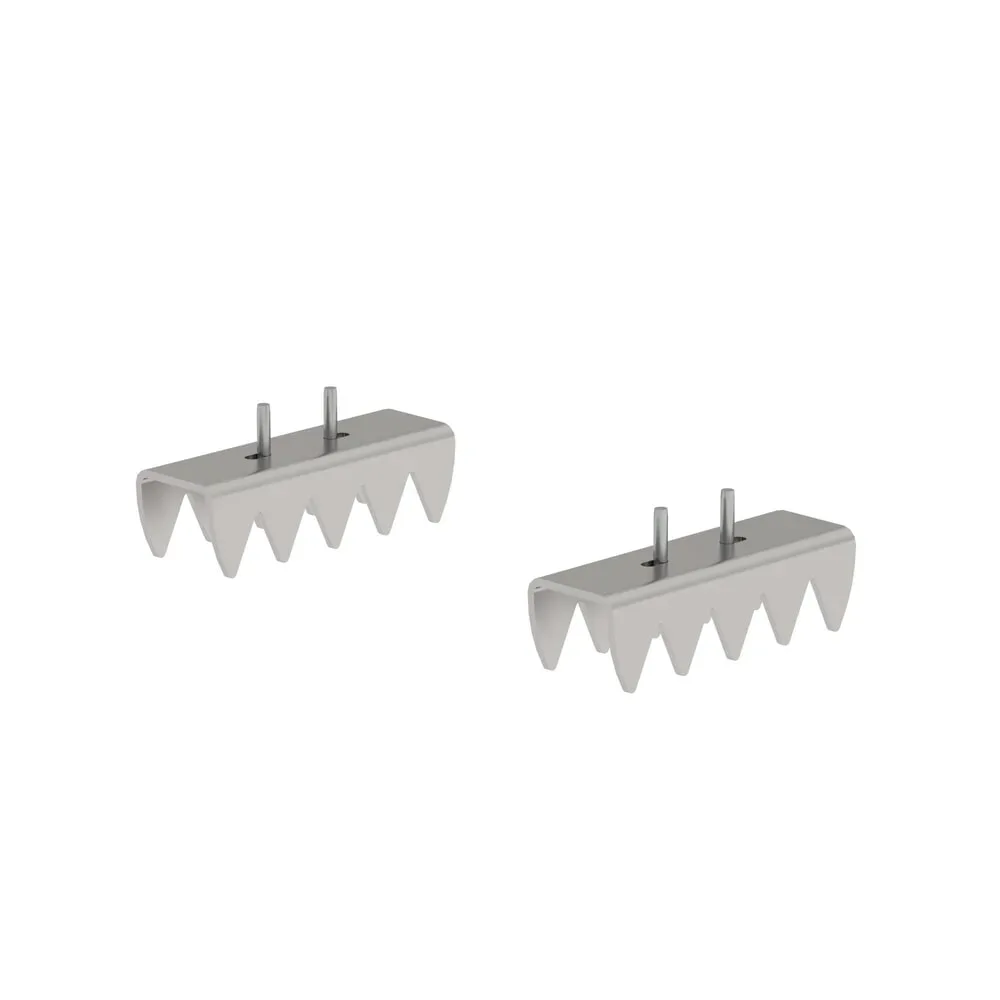 MUNK Günzburger Steigtechnik 019224 Fußplatten 2 St.