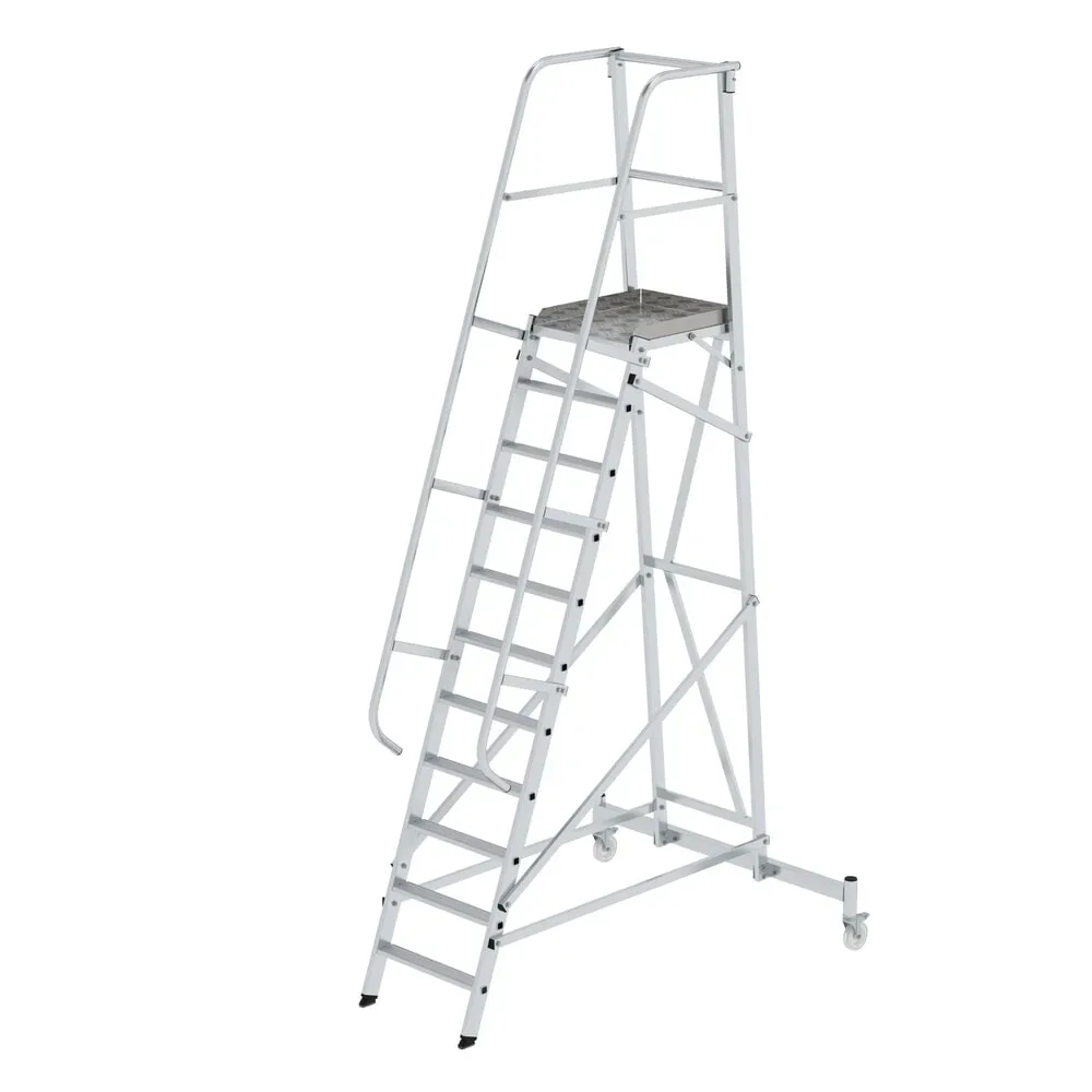 Munk Plattformleiter fahrbar 11 Stufen