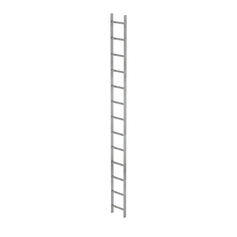 MUNK Schachtleiter Stahl verzinkt 300mm breit 13 Sprossen 3,64m lang