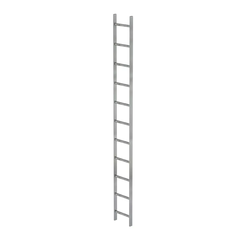 MUNK Schachtleiter Stahl verzinkt 300mm breit 11 Sprossen 3,08m lang