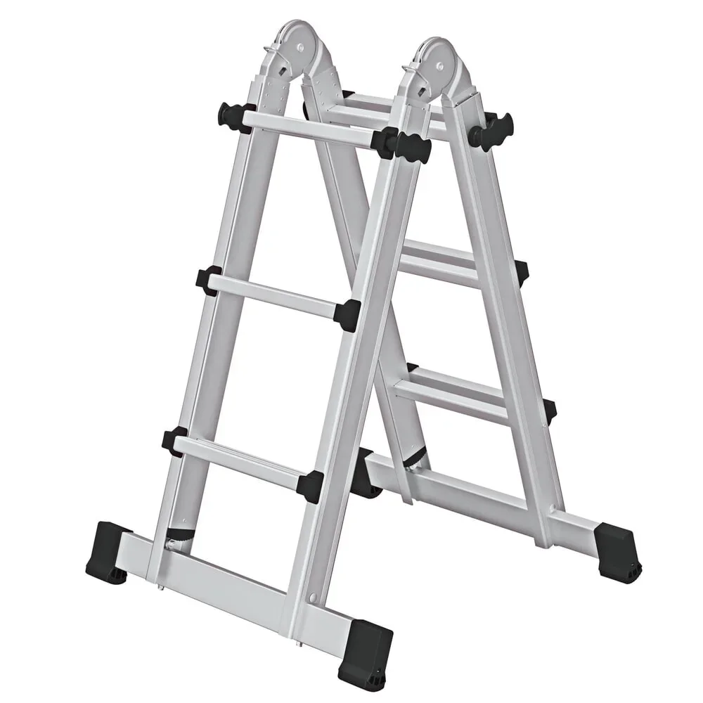MUNK Günzburger Steigtechnik 32121 Aluminium Teleskopleiter Arbeitshöhe (max.): 4.2 m 12 kg