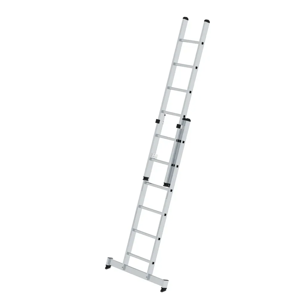 MUNK Günzburger Steigtechnik 20406 Aluminium Schiebeleiter Montage mit Werkzeug Arbeitshöhe (max.): 4.1 m 9 kg