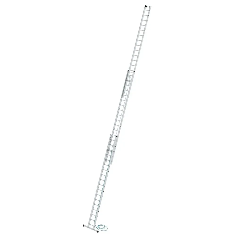 Munk Sprossen-Seilzugleiter 3-teilig mit Standard-Traverse 3x18 Sprossen