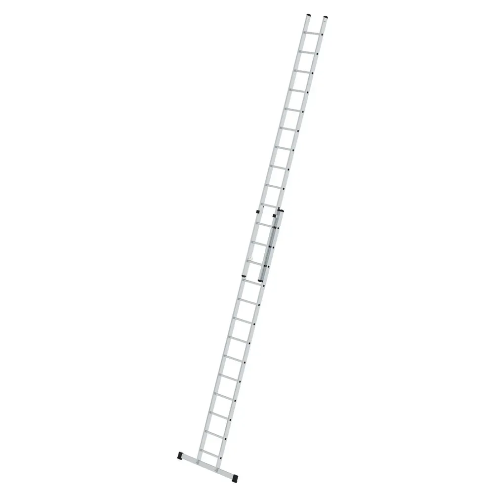 Munk Sprossen-Schiebeleiter mit Standard-Traverse 2x13 Sprossen