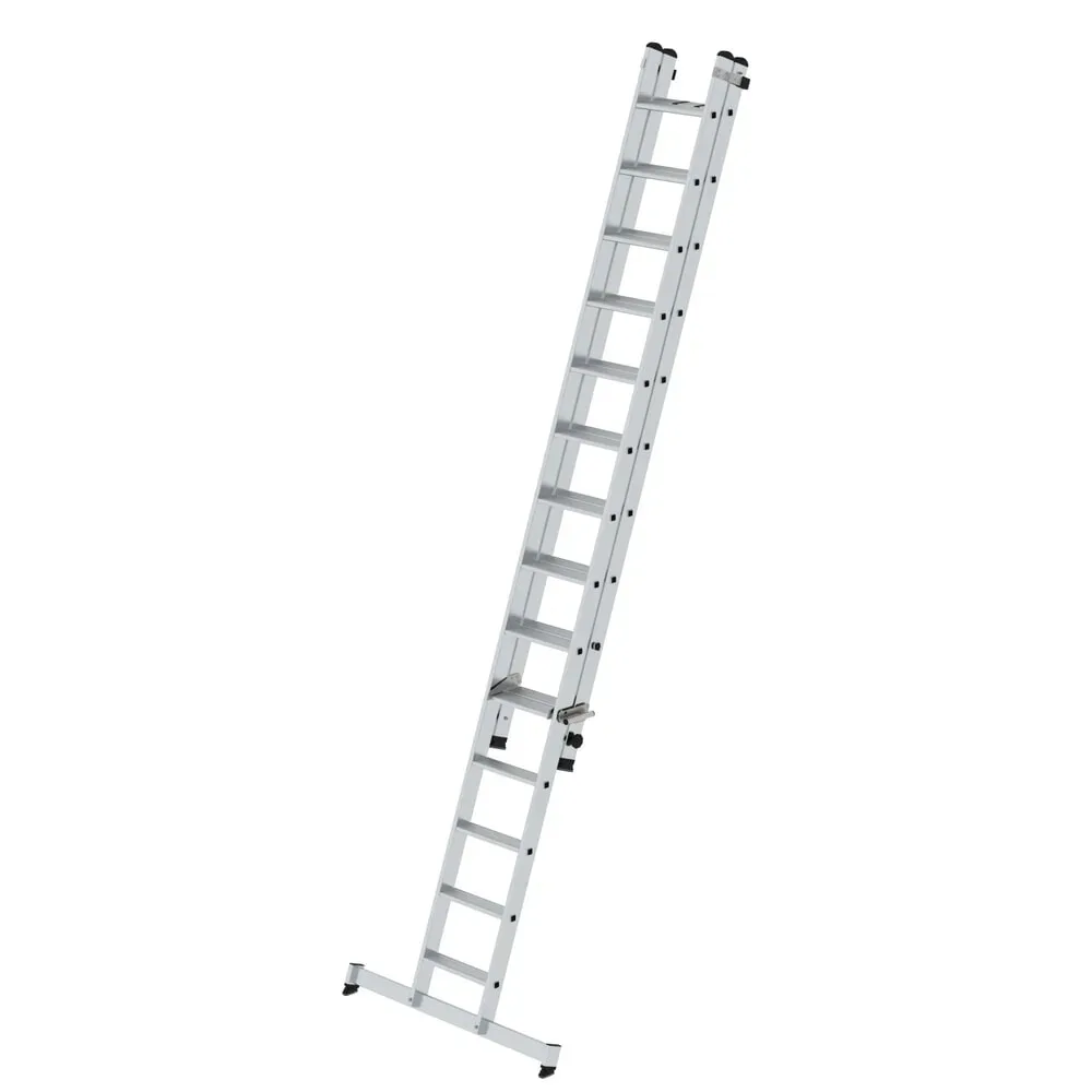 MUNK Günzburger Steigtechnik 040669 Aluminium Stufen-Schiebeleiter Arbeitshöhe (max.): 504 cm 21.5 kg