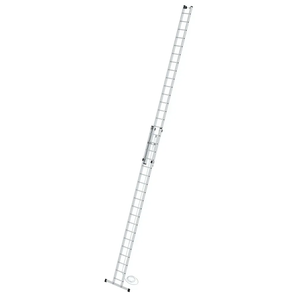 Munk Sprossen-Seilzugleiter mit Standard-Traverse 2x19 Sprossen