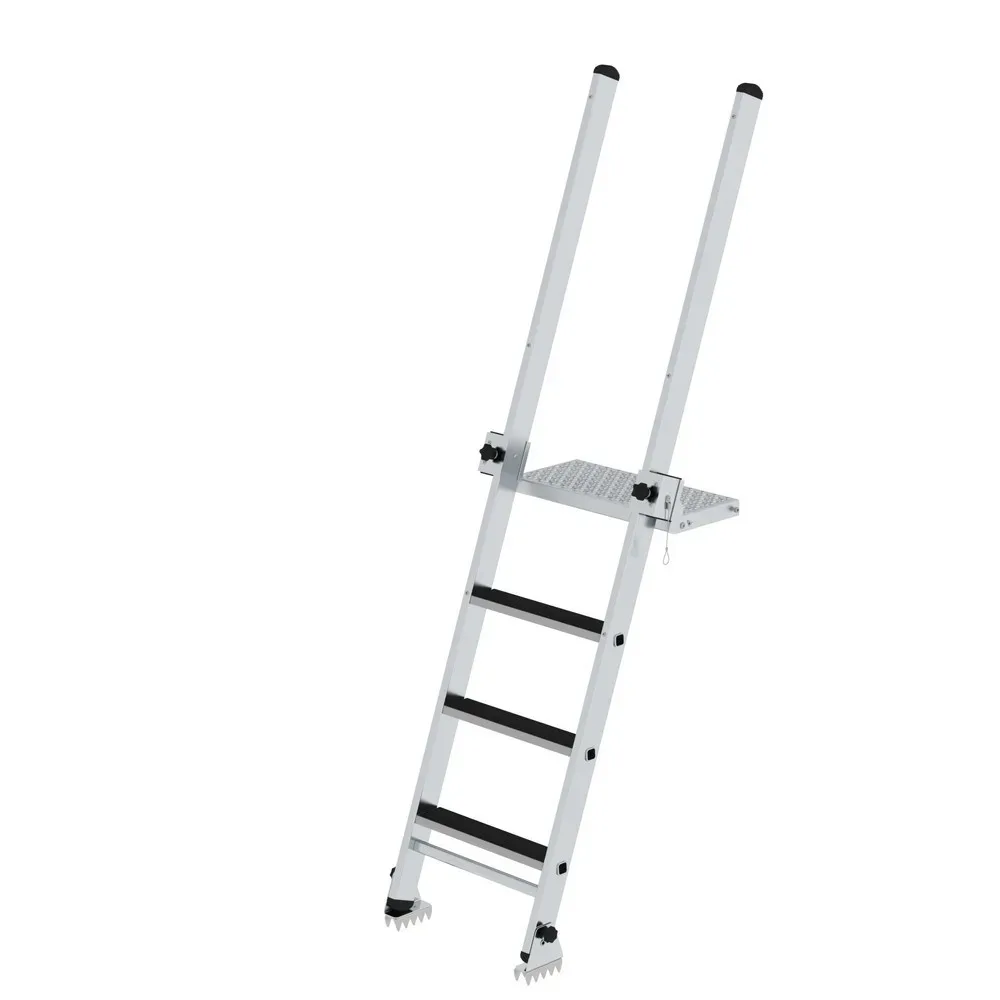 MUNK Günzburger Steigtechnik 012040 Aluminium Stufen-Baugrubenleiter Arbeitshöhe (max.): 3.05 cm 10 kg