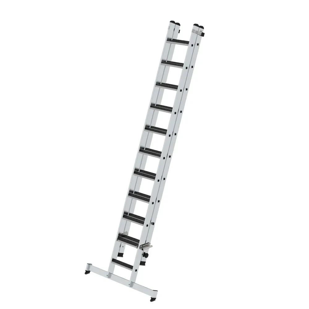 MUNK Günzburger Steigtechnik 040676 Aluminium Stufen-Schiebeleiter Arbeitshöhe (max.): 504 cm 21.7 kg