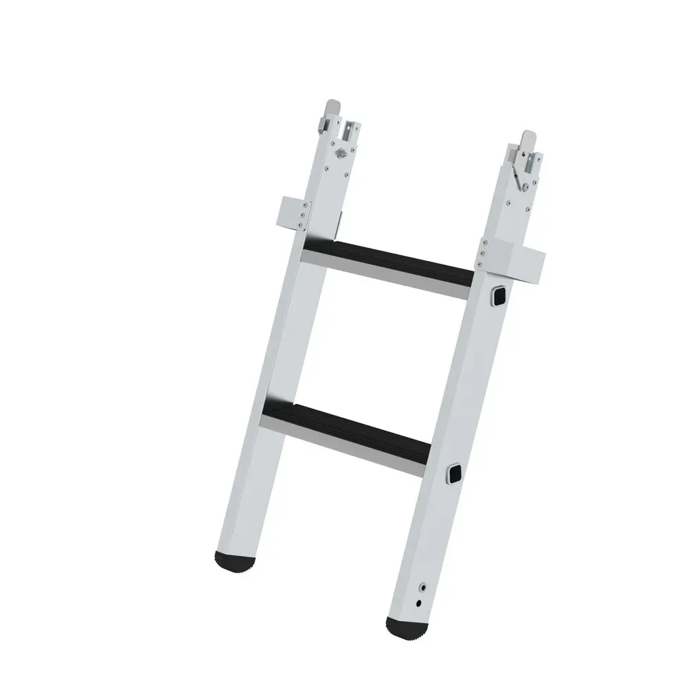 MUNK Günzburger Steigtechnik 012042 Aluminium Stufen-Baugrubenleiter Arbeitshöhe (max.): 0 cm