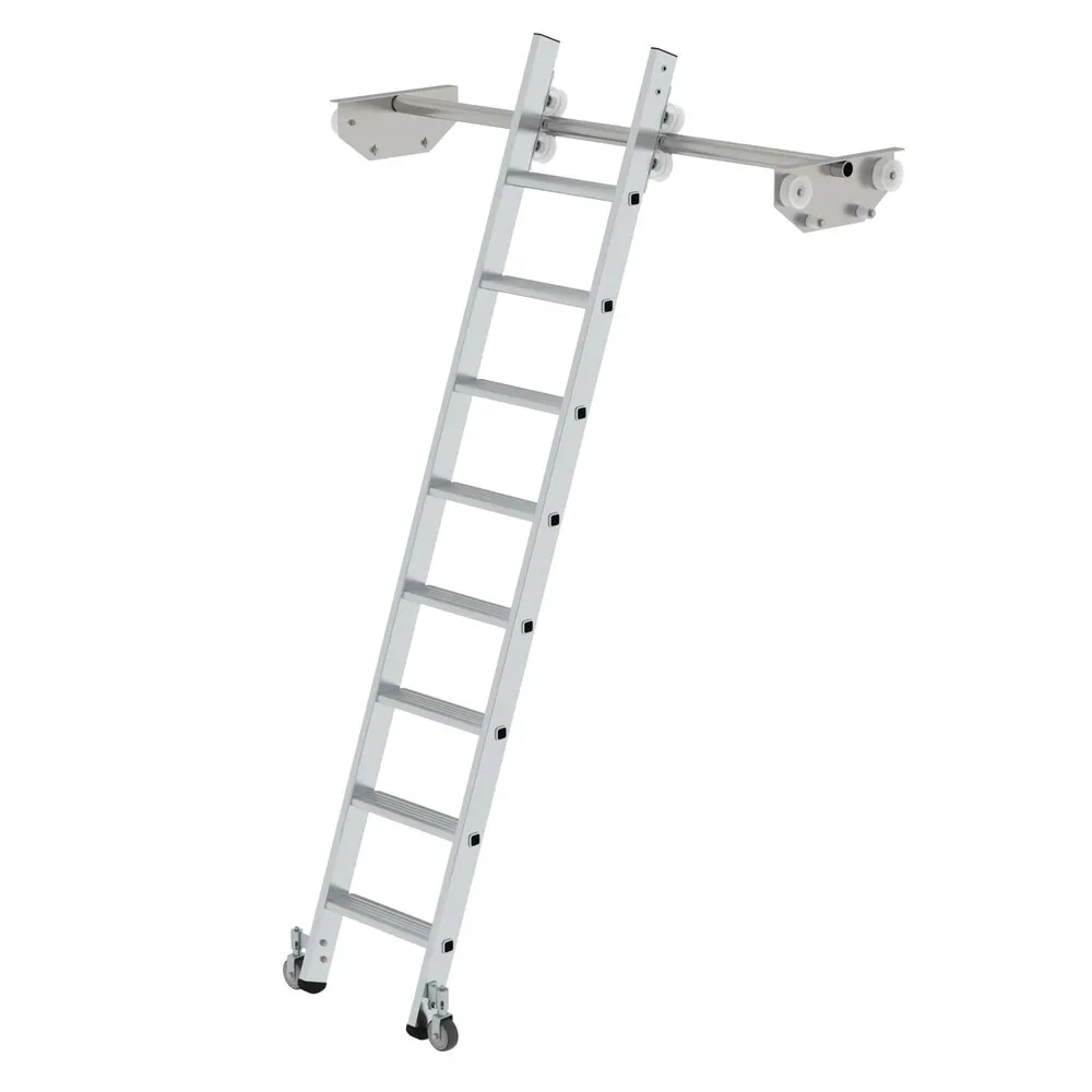 MUNK Günzburger Steigtechnik 44608 Aluminium Regalleiter Arbeitshöhe (max.): 3.12 m