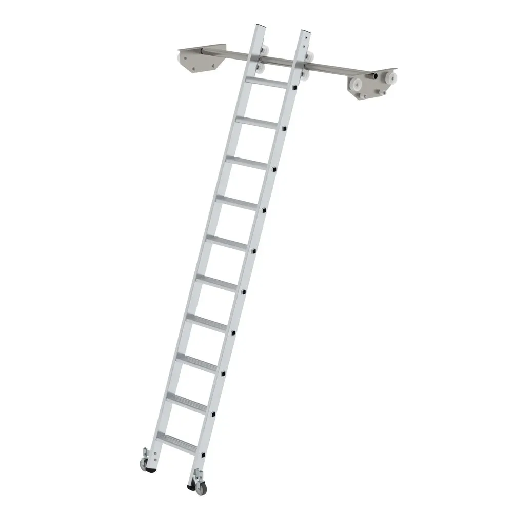 MUNK Günzburger Steigtechnik 44610 Aluminium Regalleiter Arbeitshöhe (max.): 3.59 m