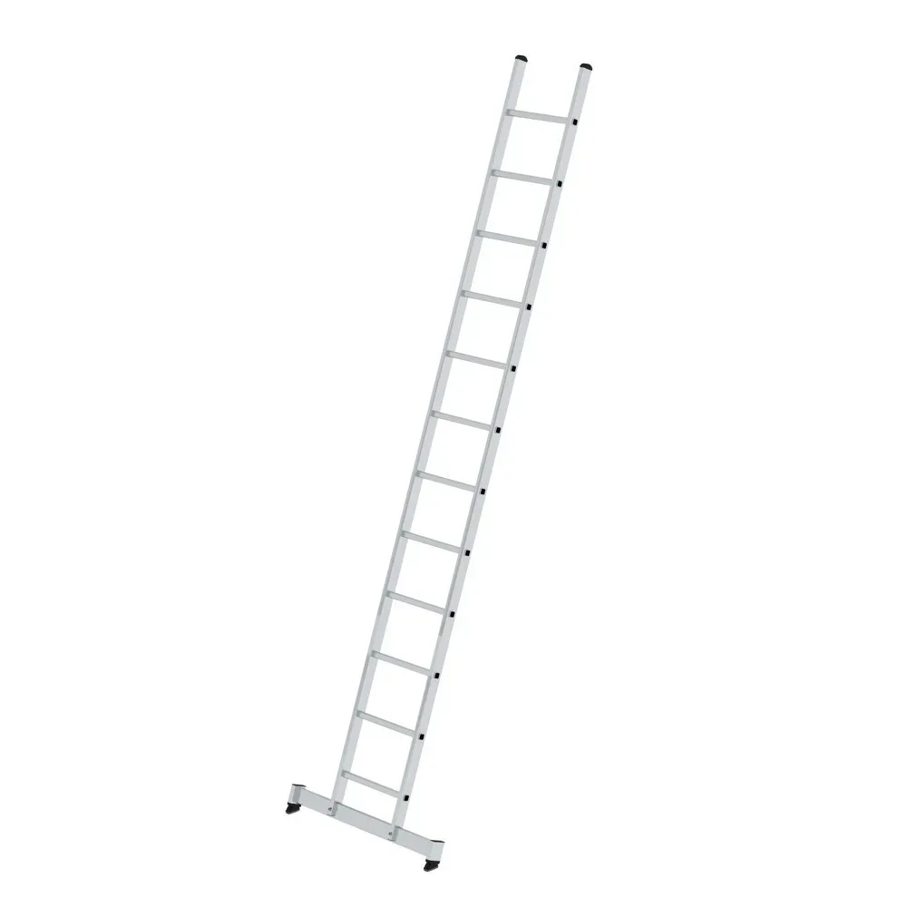 MUNK Günzburger Steigtechnik 10312 Aluminium Anlegeleiter Montage mit Werkzeug Arbeitshöhe (max.): 4.7 m 7.5 kg