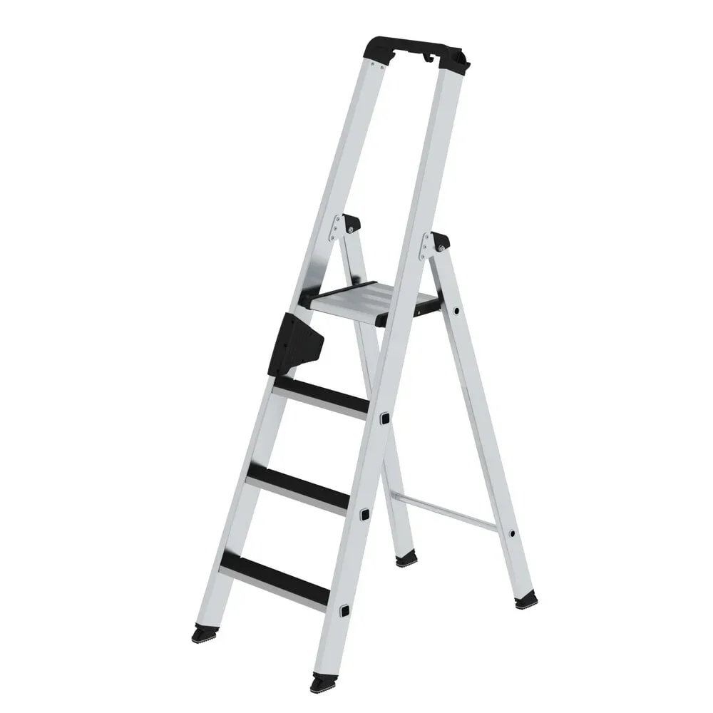 MUNK Günzburger Steigtechnik 41504 Aluminium Stufen-Stehleiter Arbeitshöhe (max.): 3 m 6.1 kg