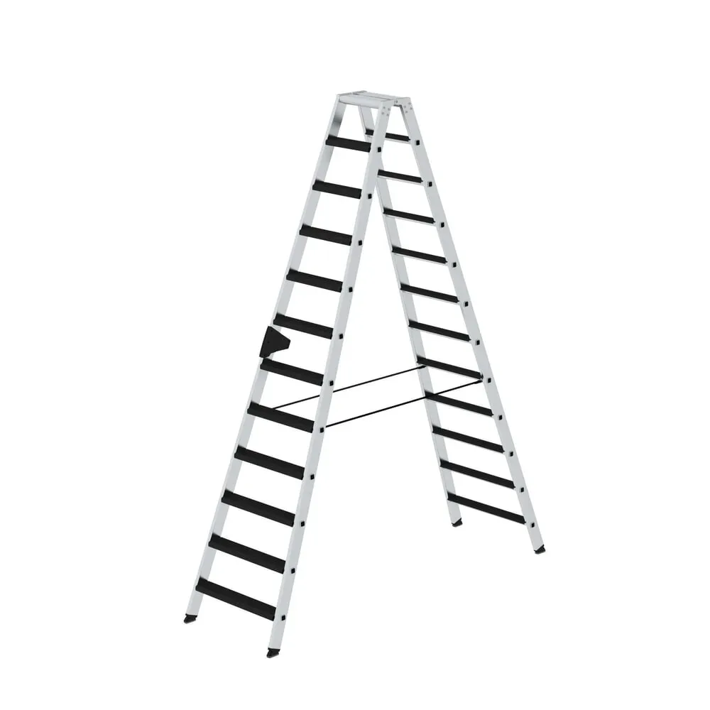 MUNK Günzburger Steigtechnik 42224 Stufen-Stehleiter Arbeitshöhe (max.): 4.5 m