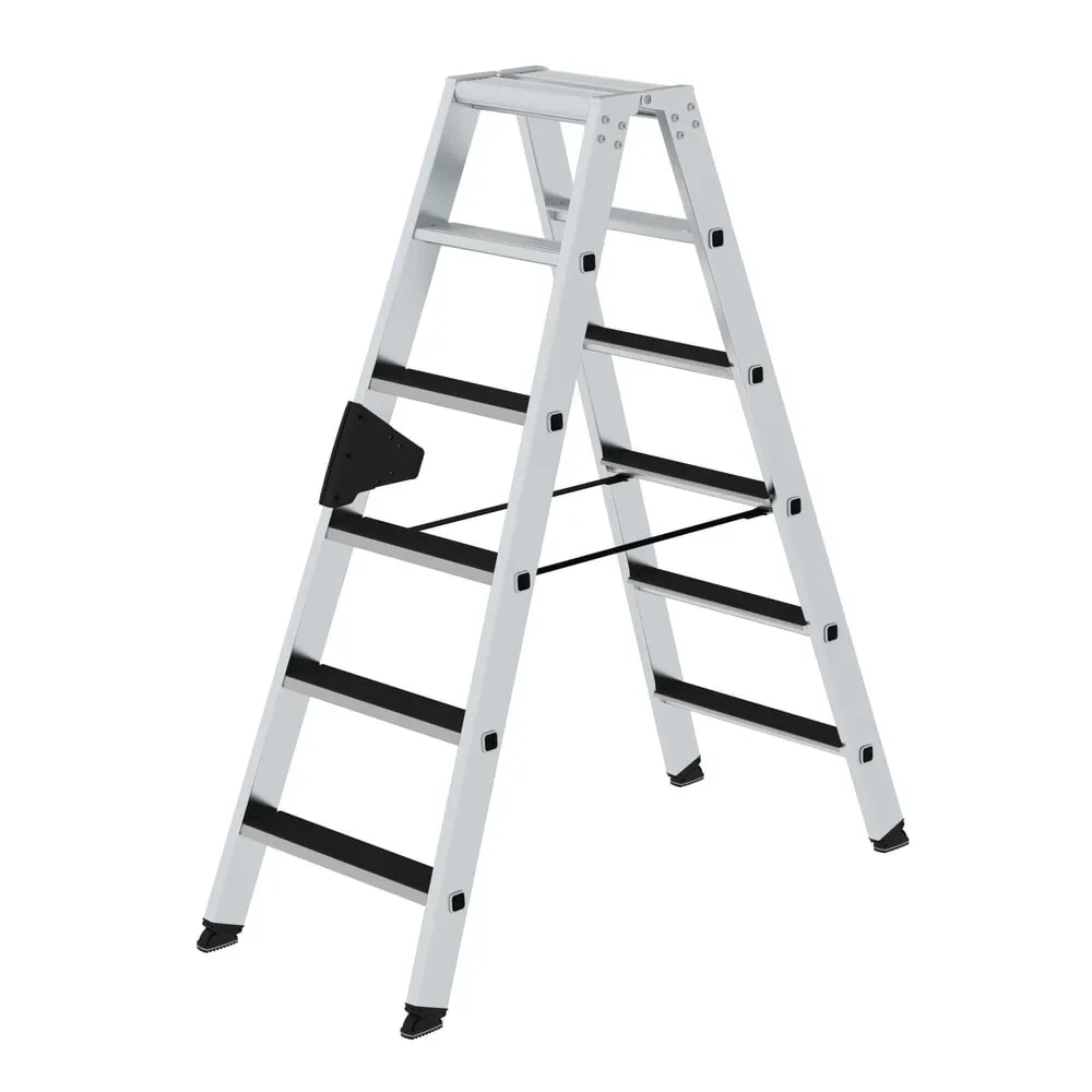 Stufen-Stehleiter CLIP-STEP beidseitig begehbar geriffelt 2 x 6 Stufen. MUNK GmbH 11121849