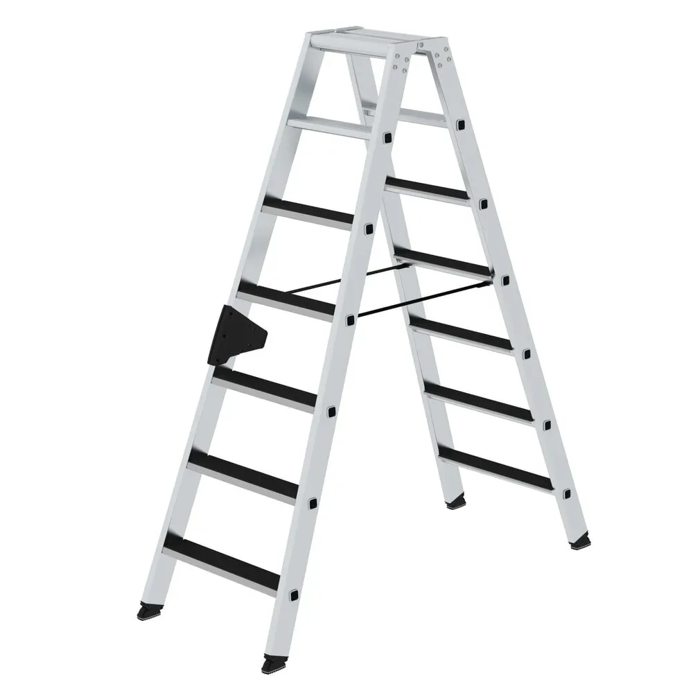 MUNK Günzburger Steigtechnik 41607 Aluminium Stufen-Stehleiter Arbeitshöhe (max.): 3.25 m