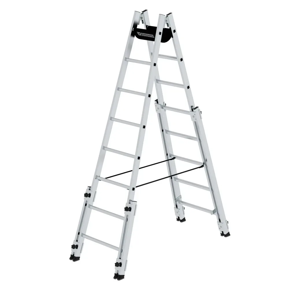 Munk Sprossen-Stehleiter treppengängig 2x8 Sprossen