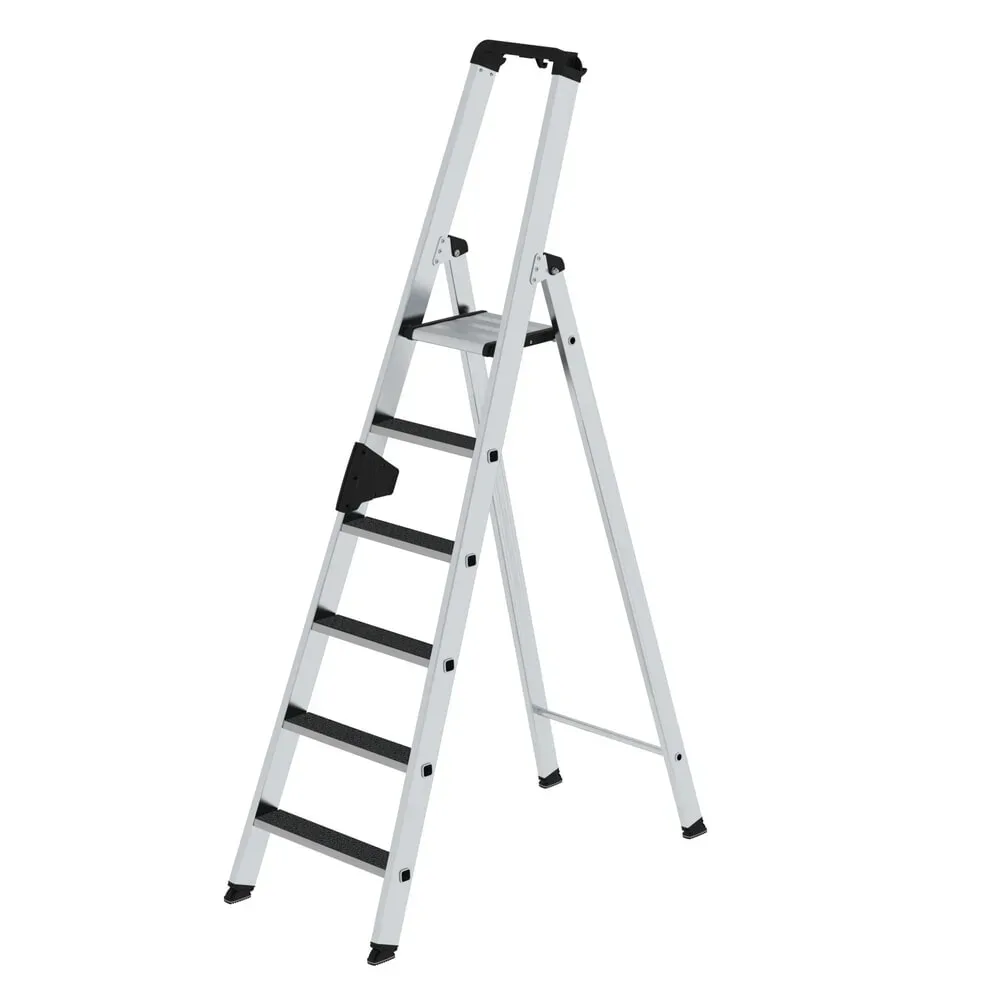 MUNK Günzburger Steigtechnik 41626 Aluminium Stufen-Stehleiter Arbeitshöhe (max.): 3.5 m 9.5 kg