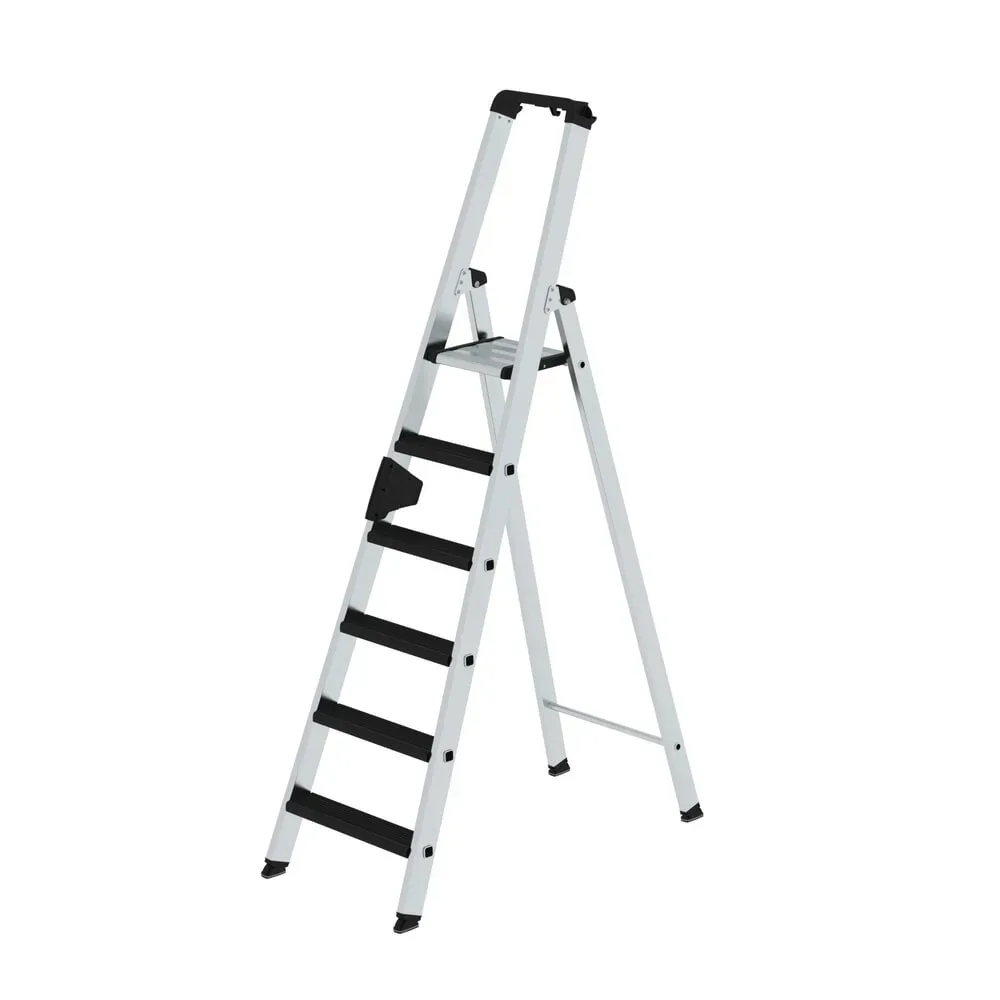MUNK Günzburger Steigtechnik 42106 Aluminium Stufen-Stehleiter Arbeitshöhe (max.): 3.5 m