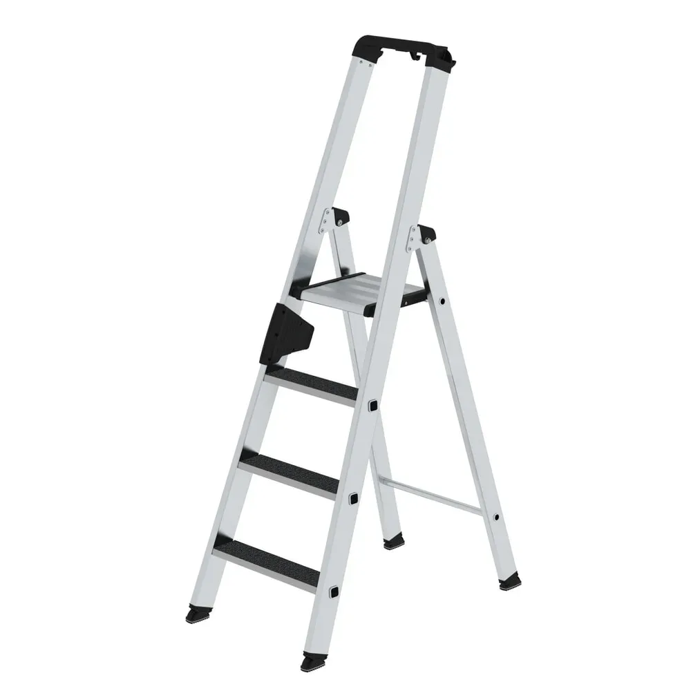 MUNK Günzburger Steigtechnik 41624 Aluminium Stufen-Stehleiter Arbeitshöhe (max.): 3 m 6.1 kg