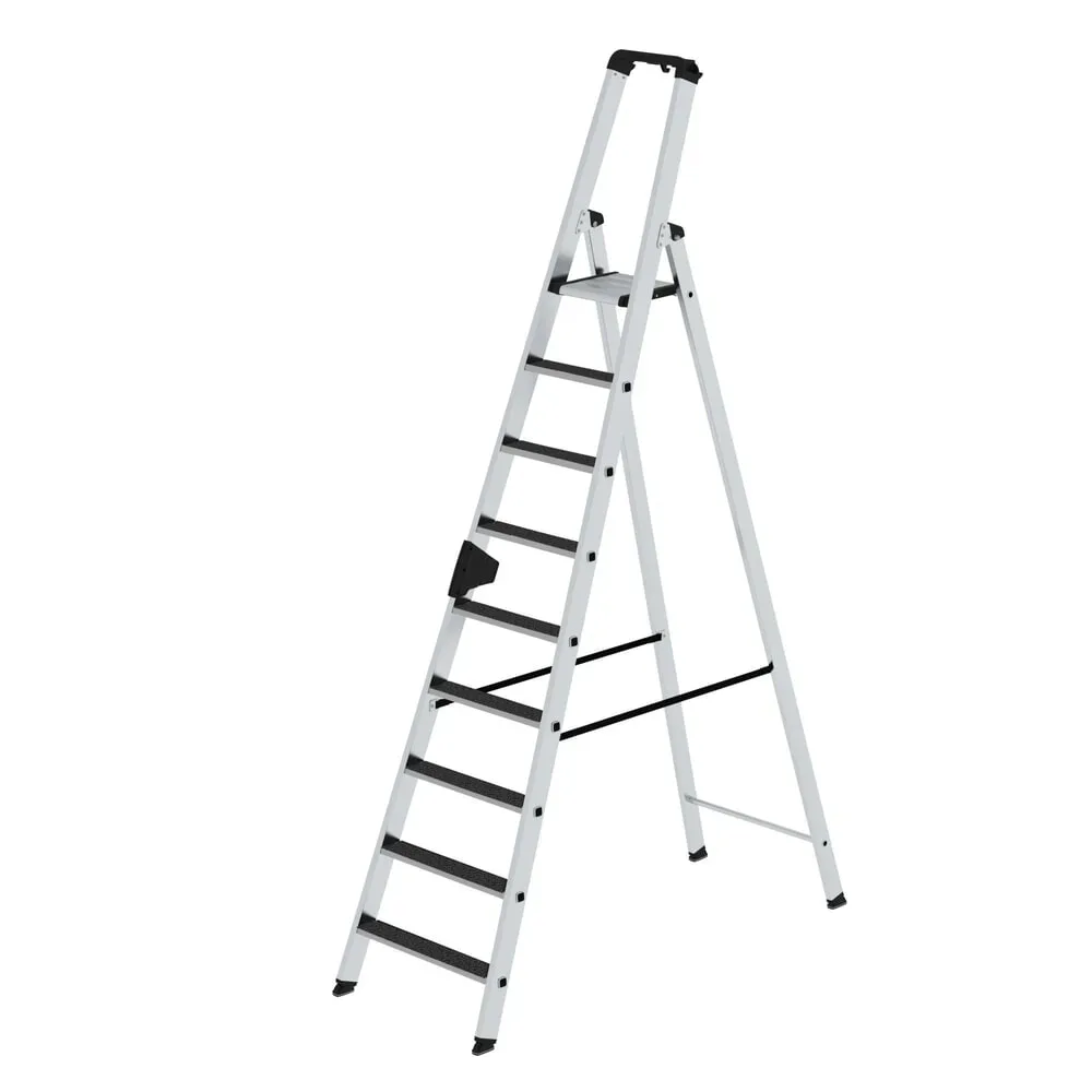 MUNK Günzburger Steigtechnik 41629 Aluminium Stufen-Stehleiter Arbeitshöhe (max.): 4.25 m