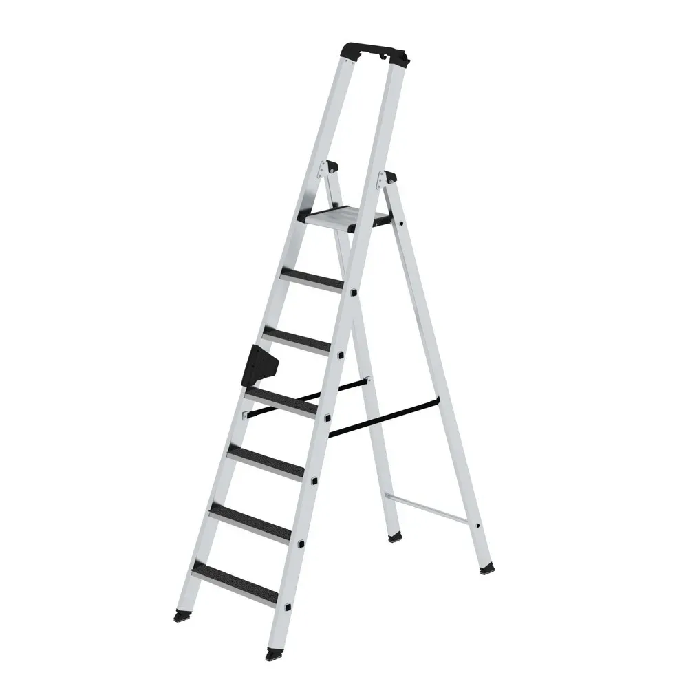 MUNK Günzburger Steigtechnik 41627 Aluminium Stufen-Stehleiter Arbeitshöhe (max.): 3.75 m