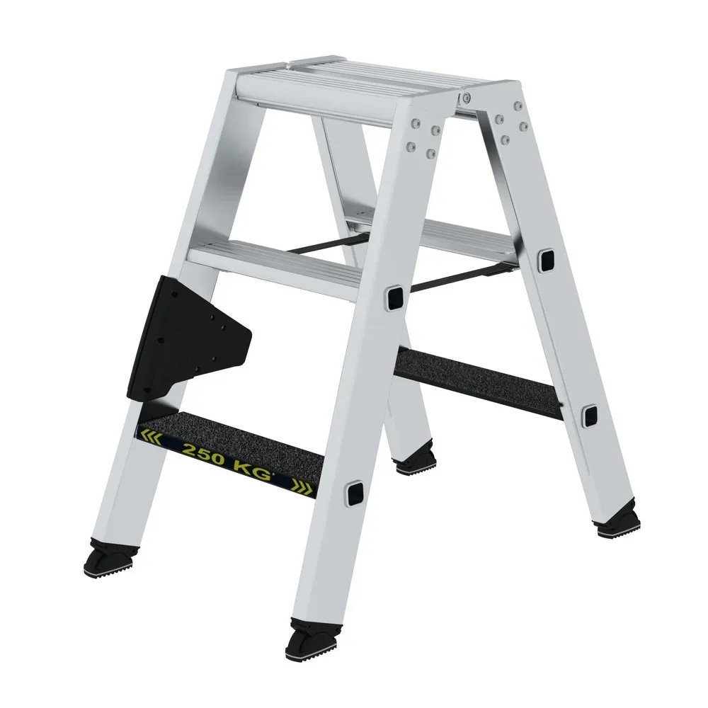 MUNK Günzburger Steigtechnik 43803 Aluminium Stufen-Stehleiter Arbeitshöhe (max.): 2.25 m 6.8 kg