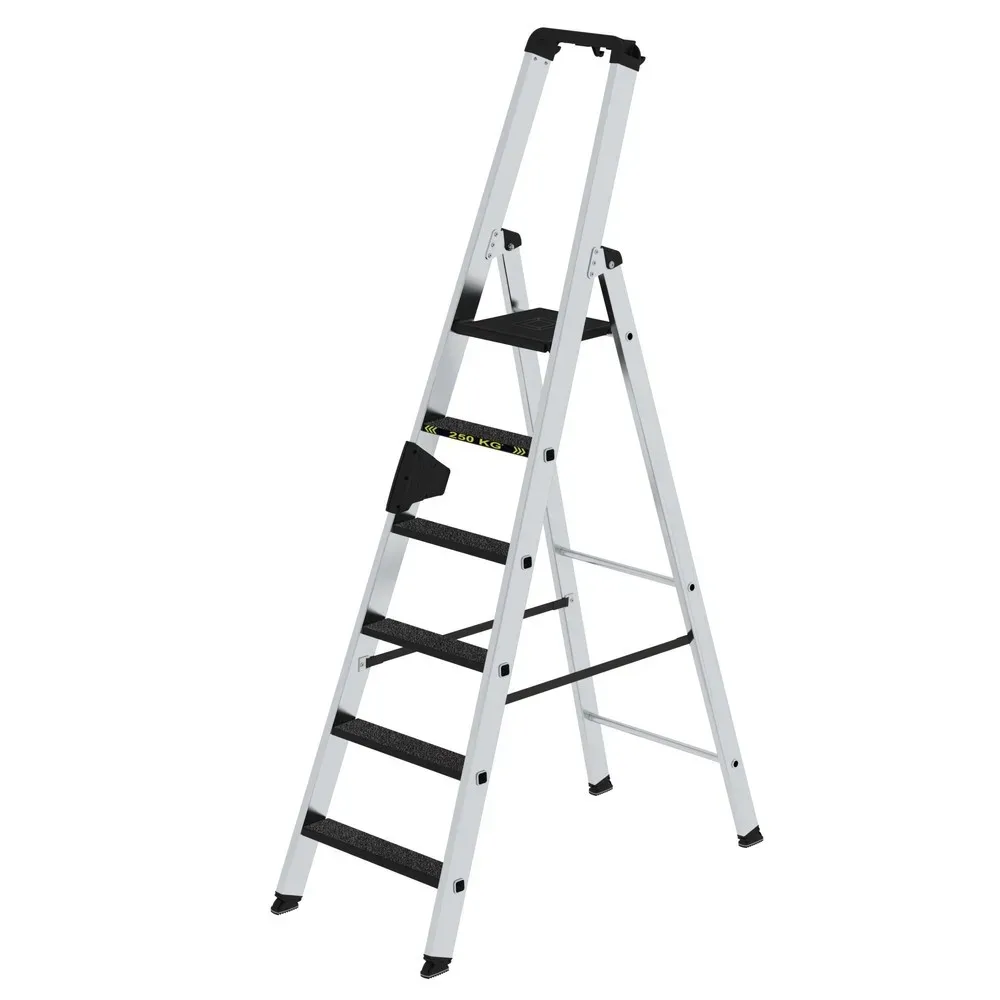 MUNK Günzburger Steigtechnik 42706 Aluminium Stufen-Stehleiter Arbeitshöhe (max.): 3.5 m 9.7 kg